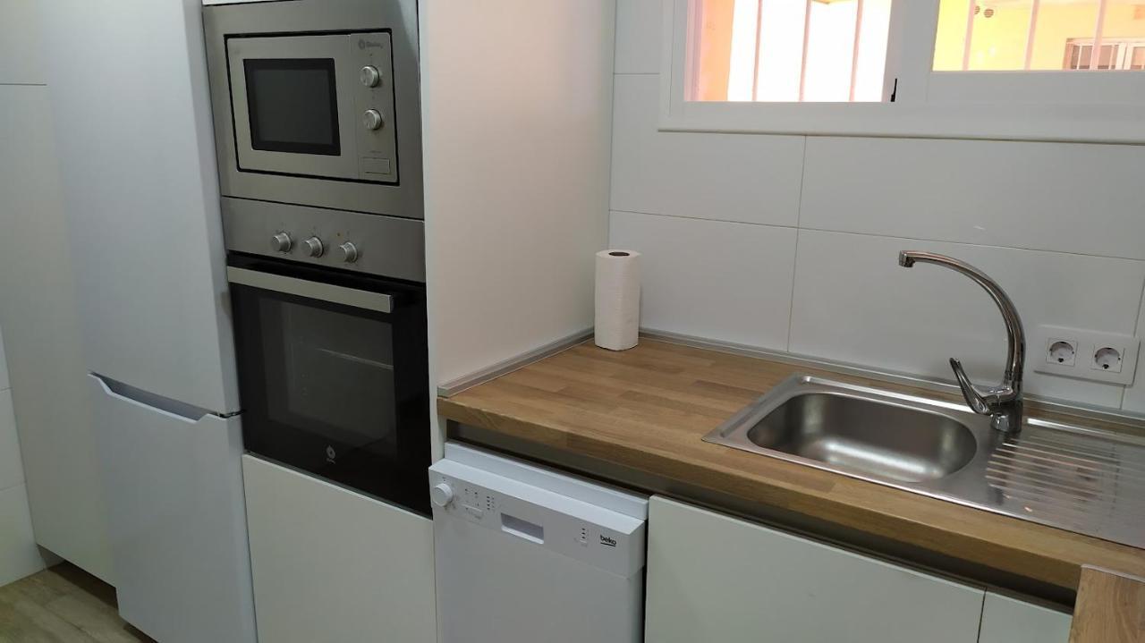 Coqueto Apartamento Con Terraza En La Playa Roquetas de Mar Buitenkant foto