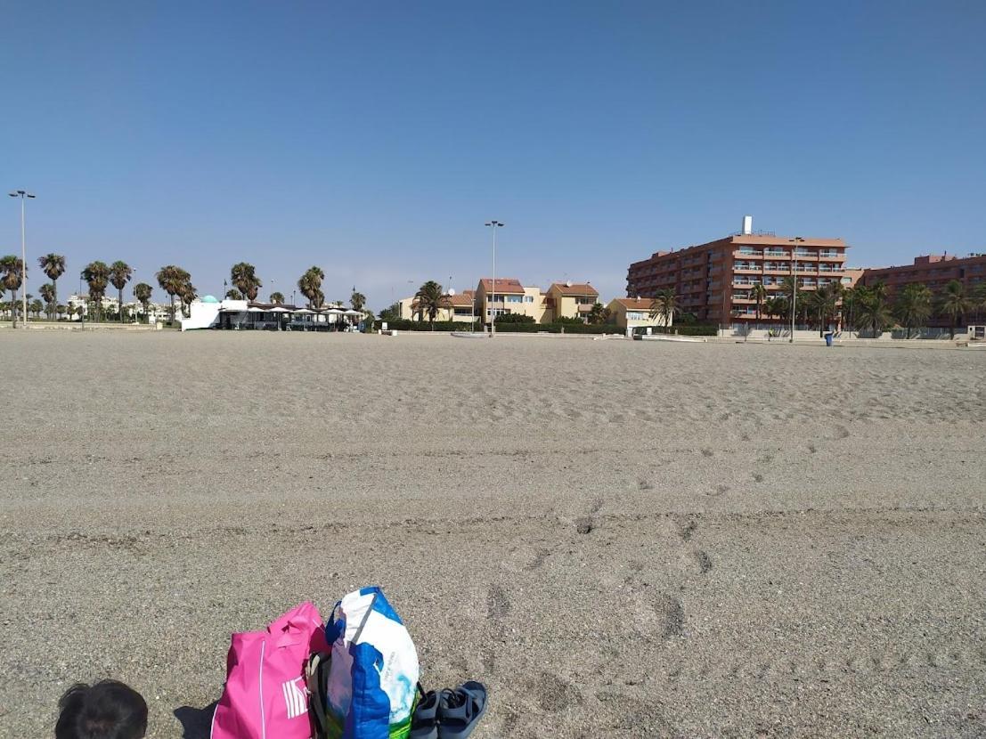 Coqueto Apartamento Con Terraza En La Playa Roquetas de Mar Buitenkant foto