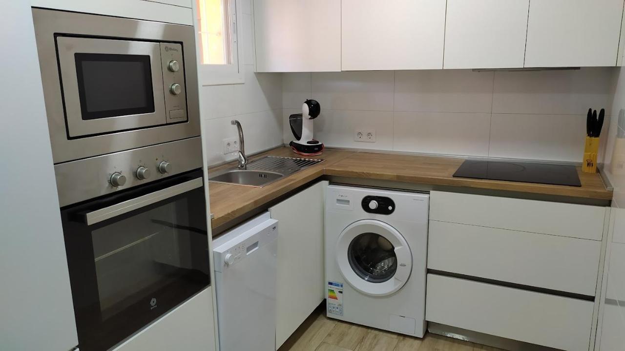 Coqueto Apartamento Con Terraza En La Playa Roquetas de Mar Buitenkant foto