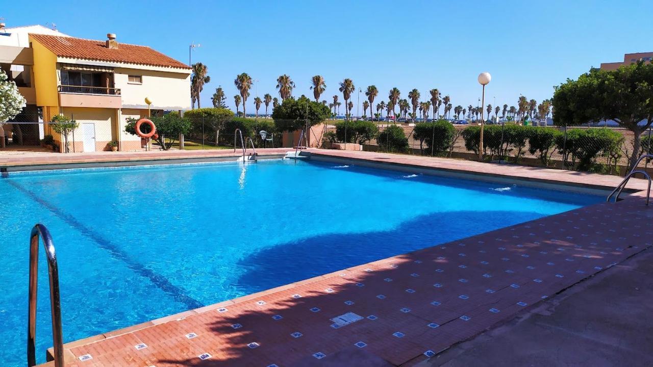 Coqueto Apartamento Con Terraza En La Playa Roquetas de Mar Buitenkant foto