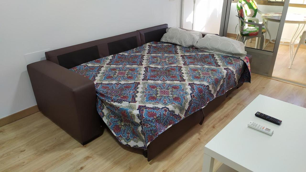 Coqueto Apartamento Con Terraza En La Playa Roquetas de Mar Buitenkant foto