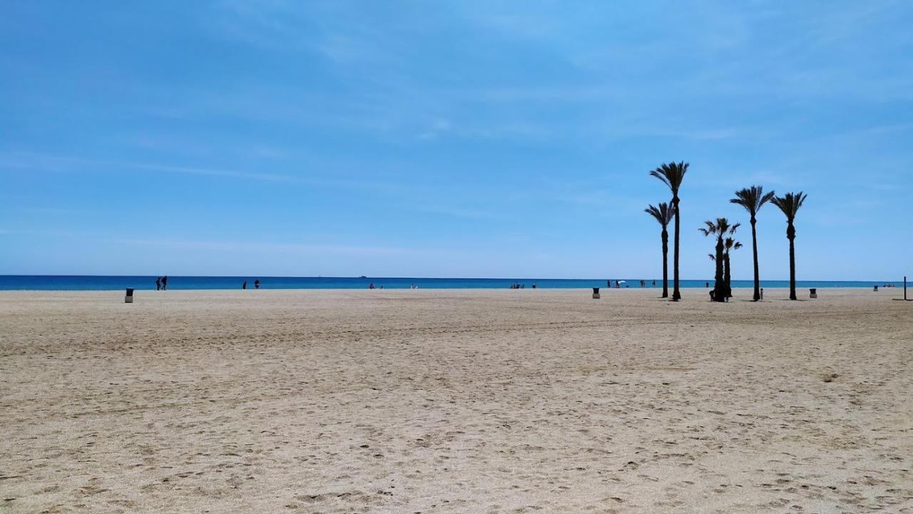 Coqueto Apartamento Con Terraza En La Playa Roquetas de Mar Buitenkant foto