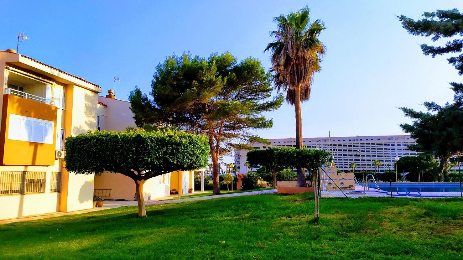 Coqueto Apartamento Con Terraza En La Playa Roquetas de Mar Buitenkant foto