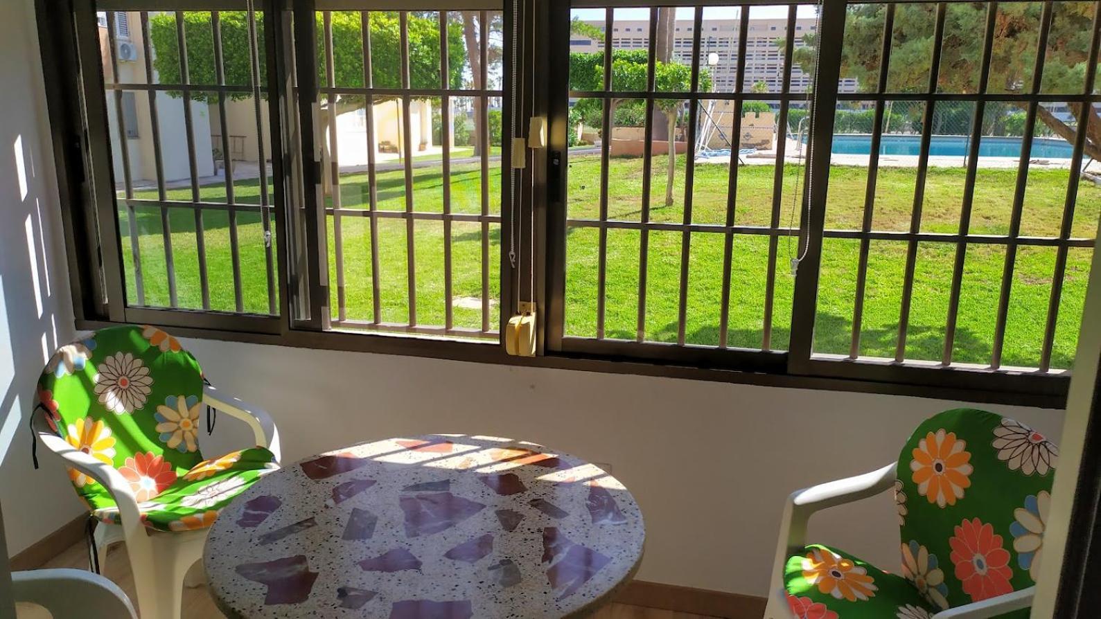 Coqueto Apartamento Con Terraza En La Playa Roquetas de Mar Buitenkant foto